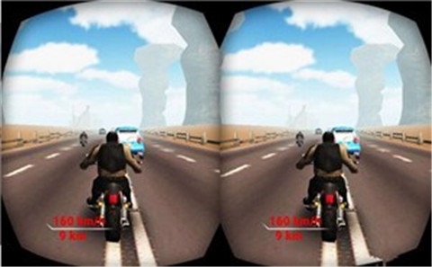 公路特技自行车骑士VR