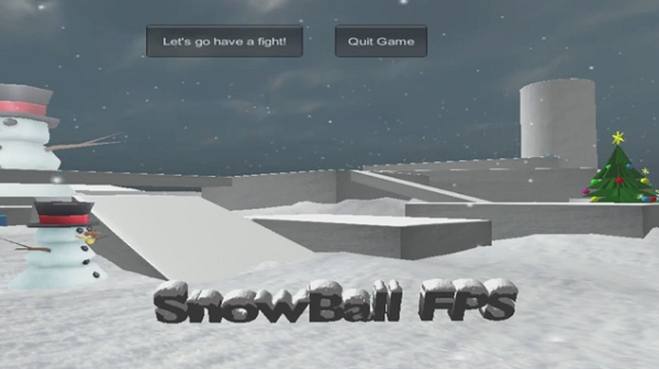 SnowBall fighting FPS