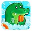 好玩的小鳄鱼捡肥皂h5小游戏