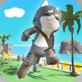 沙雕猫咪海滩跑酷