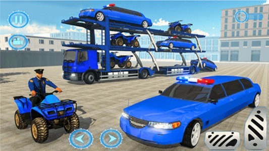 美国警用车运输	