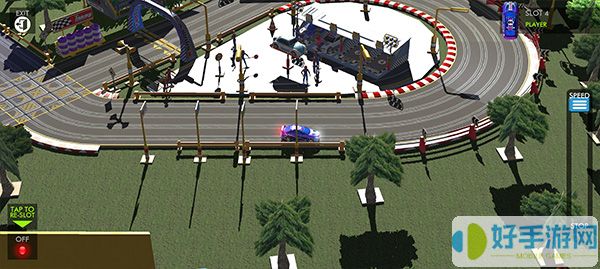 高科技赛车轨道赛车模拟