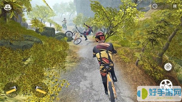 3D模拟自行车越野赛