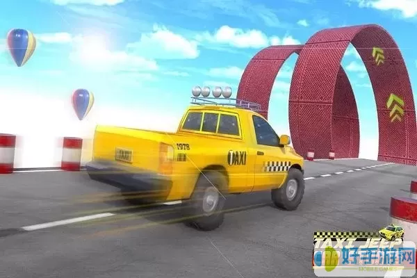 出租车坡道特技赛3D