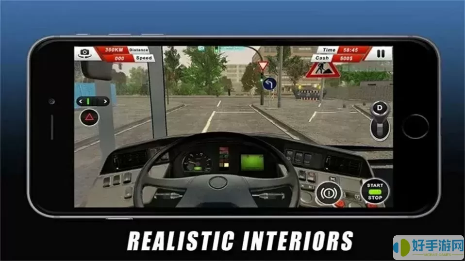 欧洲蔻驰巴士越野驾驶模拟器