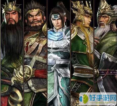 三国全明星五虎上将 三国五虎上将真实图片