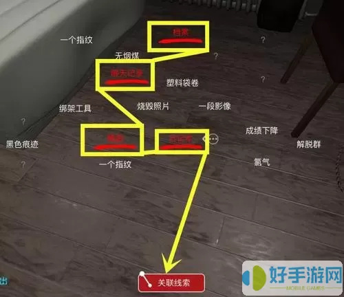 《孙美琪疑案：袁家宾馆》5级线索黑带位置介绍