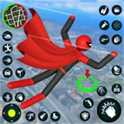 StickMan Rope Hero Spider Game手游下载官方版