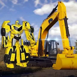 机器人挖掘机变身最新版本