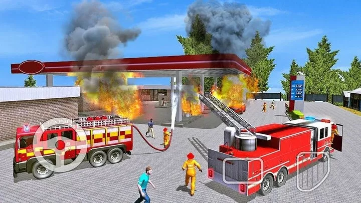 消防车3D模拟2024最新版