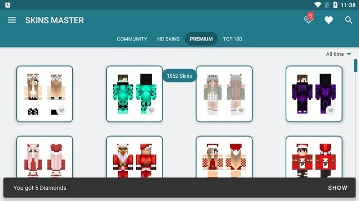 我的世界皮肤大师(SKINS MASTER for Minecraft)app官方版下载