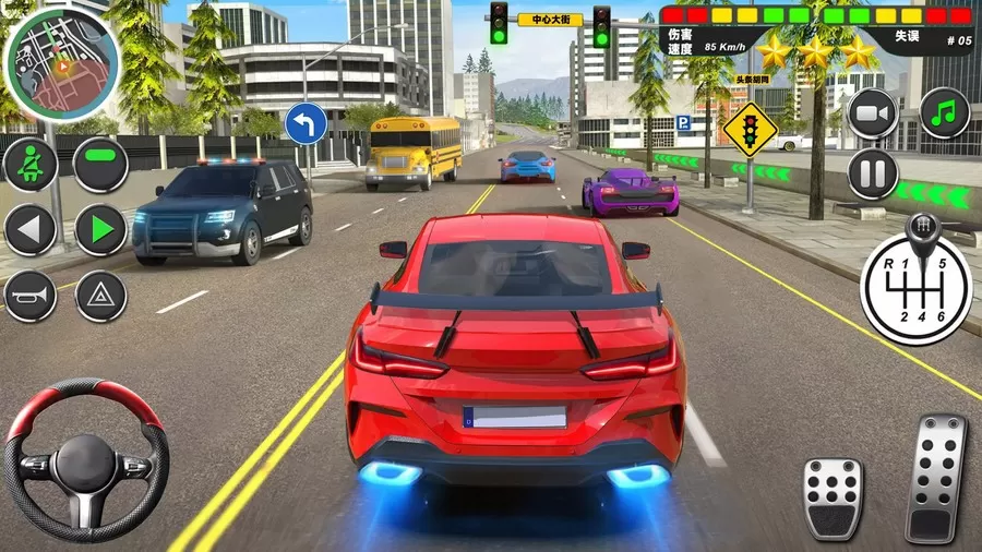 3D城市驾驶手机游戏