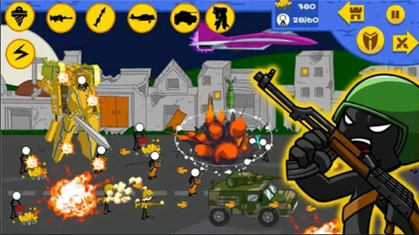 Stickman War Simulator：Modern官方版手机下载