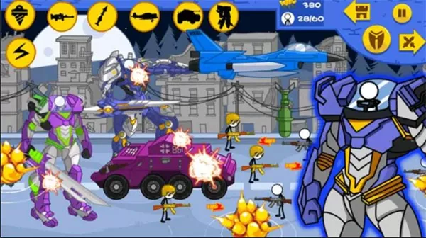 Stickman War Simulator：Modern官方版手机下载