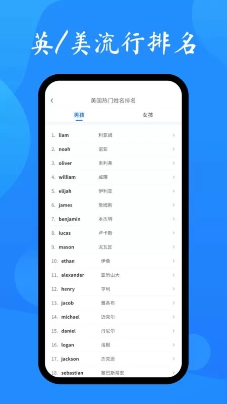 英文名起名取名助手app最新版