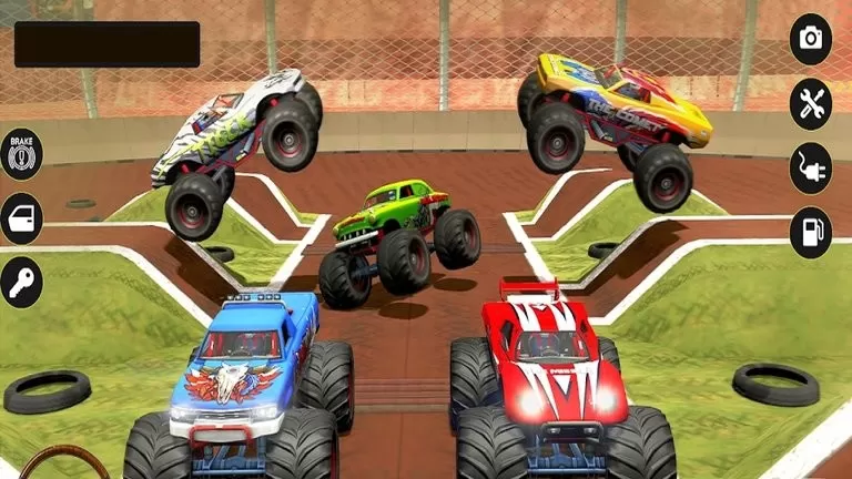 Monster Derby Truck Fighting游戏最新版