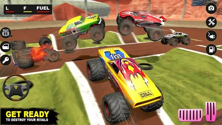 Monster Derby Truck Fighting游戏最新版