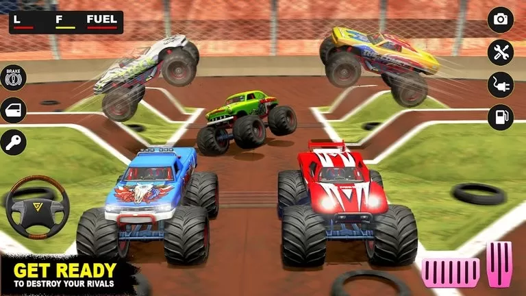 Monster Derby Truck Fighting游戏最新版