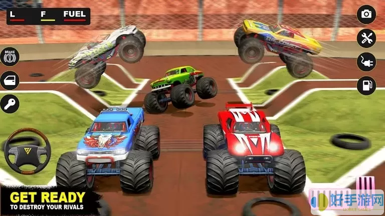 Monster Derby Truck Fighting游戏最新版