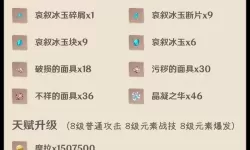 创世纪神突破材料