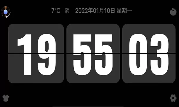 Flipclock翻页时钟免费下载