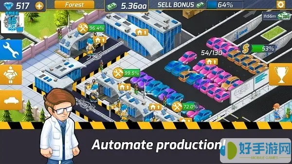 Idle Car Factory游戏新版本