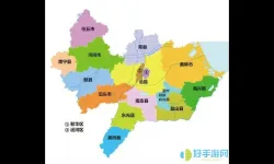 沧州行政地图