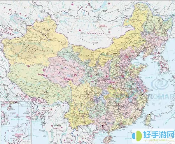 电子地图全图高清版可缩放