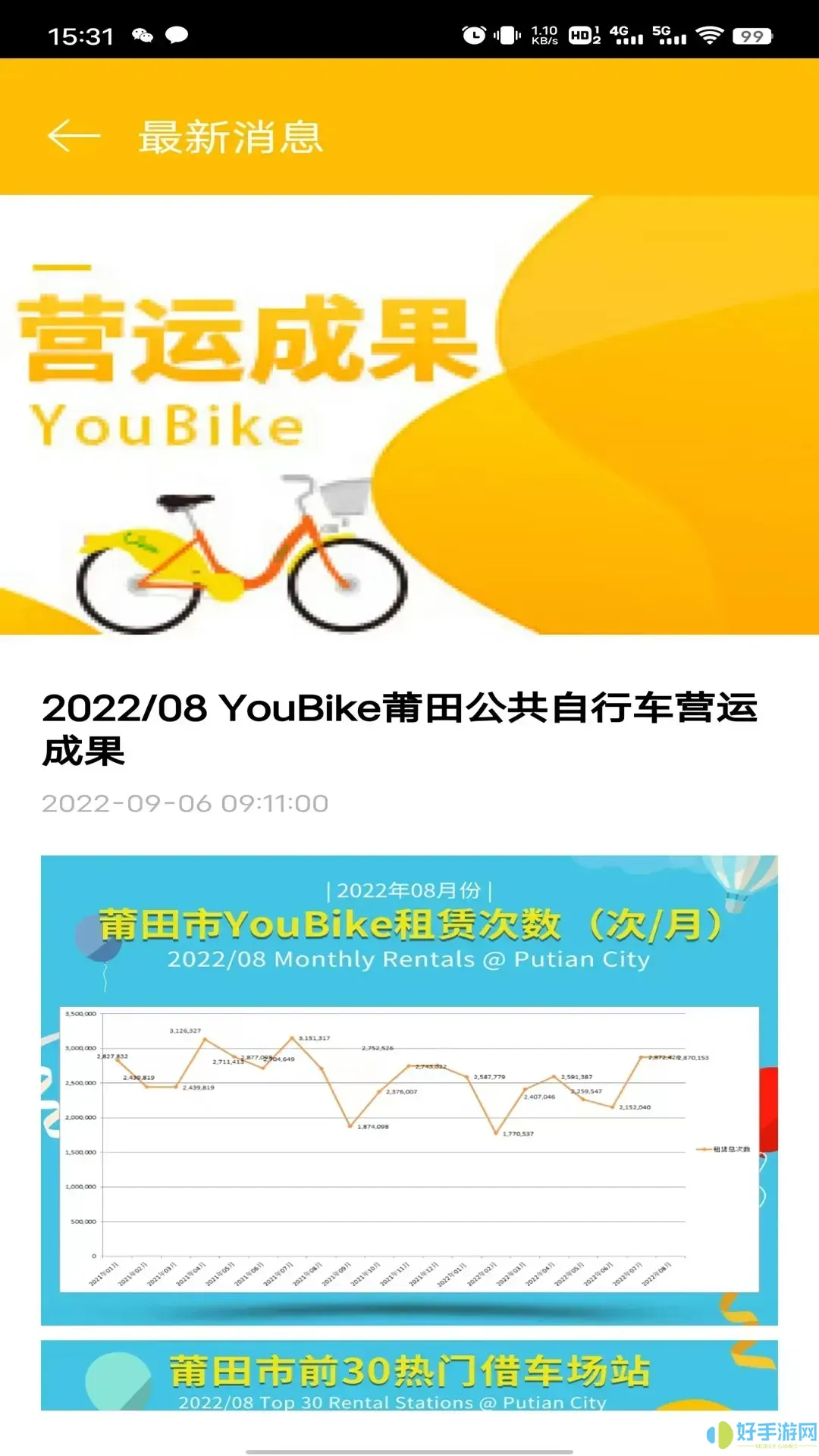 莆田YouBike官网版app